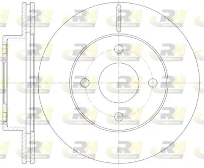 Тормозной диск ROADHOUSE 6113110