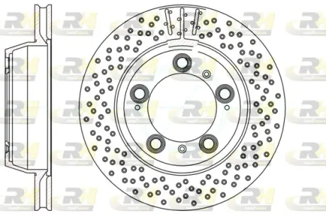 Тормозной диск ROADHOUSE 6114610