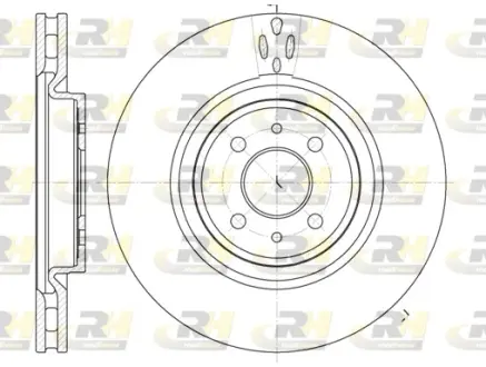Тормозной диск ROADHOUSE 6115110