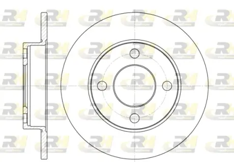 Тормозной диск ROADHOUSE 612000
