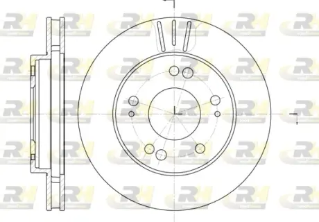 Тормозной диск ROADHOUSE 6122010