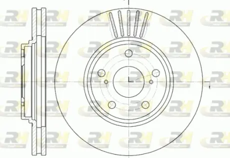 Тормозной диск ROADHOUSE 6122810