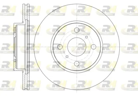 Тормозной диск ROADHOUSE 6133210