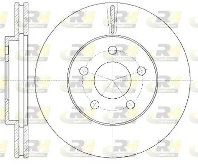 Тормозной диск ROADHOUSE 6136910