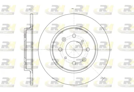 Тормозной диск ROADHOUSE 6146100