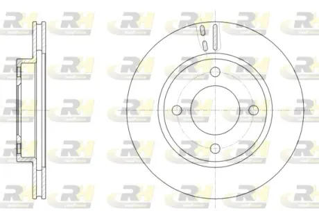 Тормозной диск ROADHOUSE 6152910