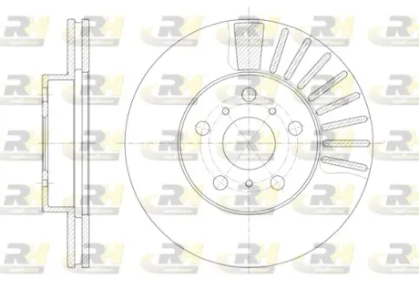 Тормозной диск ROADHOUSE 617010
