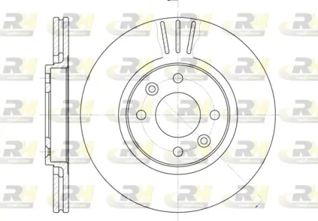 Тормозной диск ROADHOUSE 623610
