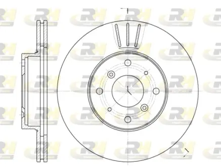 Тормозной диск ROADHOUSE 632210