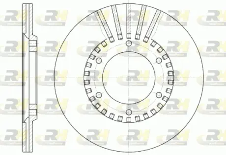 Тормозной диск ROADHOUSE 633710