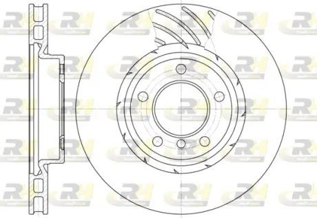 Тормозной диск ROADHOUSE 650810