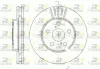 Тормозной диск ROADHOUSE 654210 (фото 1)