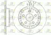 Тормозной диск ROADHOUSE 656110 (фото 1)