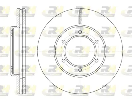 Тормозной диск ROADHOUSE 670210