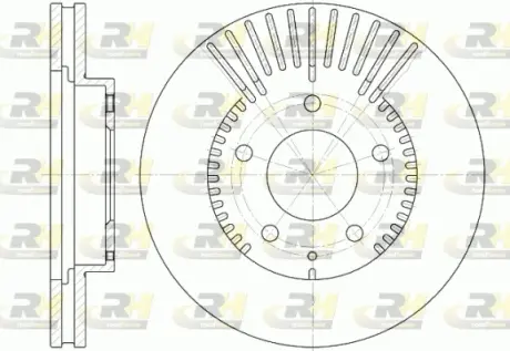 Тормозной диск ROADHOUSE 684010