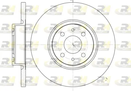 Тормозной диск ROADHOUSE 686000