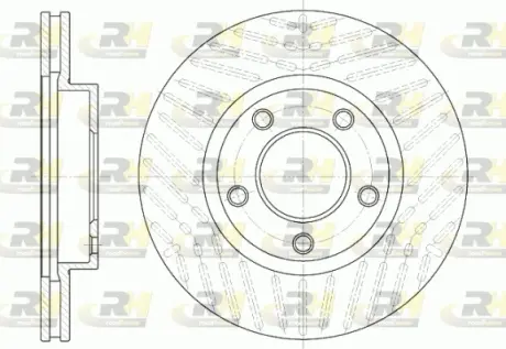 Тормозной диск ROADHOUSE 693210