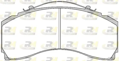 Комплект тормозных колодок, дисковый тормоз ROADHOUSE JSX2148000