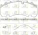 Комплект тормозных колодок, дисковый тормоз ROADHOUSE JSX2155480 (фото 1)