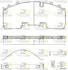 Комплект тормозных колодок, дисковый тормоз ROADHOUSE JSX2155680 (фото 1)