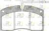 Комплект тормозных колодок, дисковый тормоз ROADHOUSE JSX250540 (фото 1)