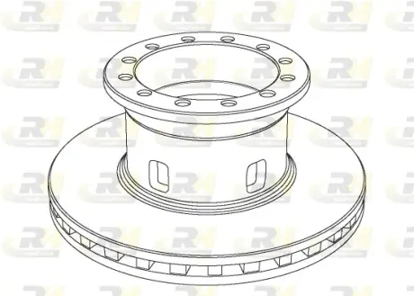 Тормозной диск ROADHOUSE NSX102020