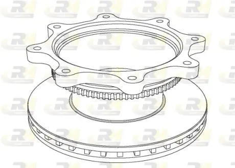Тормозной диск ROADHOUSE NSX103720