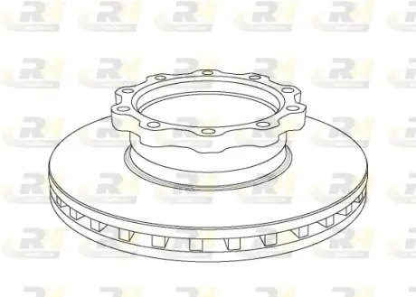 Тормозной диск ROADHOUSE NSX103820