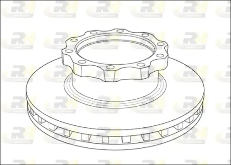 Тормозной диск ROADHOUSE NSX103920