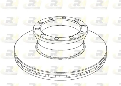 Тормозной диск ROADHOUSE NSX104020