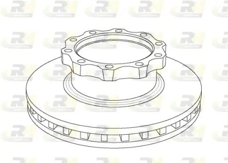 Тормозной диск ROADHOUSE NSX104220
