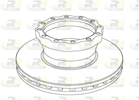 Тормозной диск ROADHOUSE NSX104320