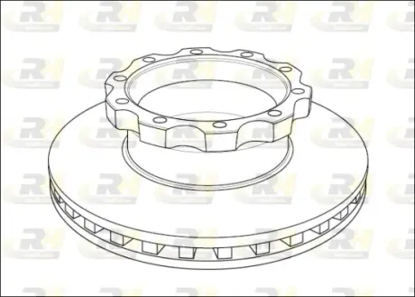 Тормозной диск ROADHOUSE NSX104520