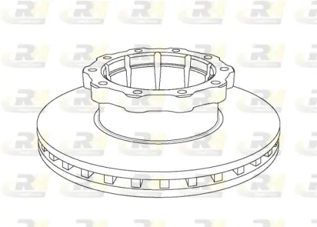 Тормозной диск ROADHOUSE NSX104820