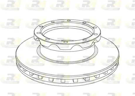 Тормозной диск ROADHOUSE NSX105020