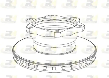 Тормозной диск ROADHOUSE NSX105820