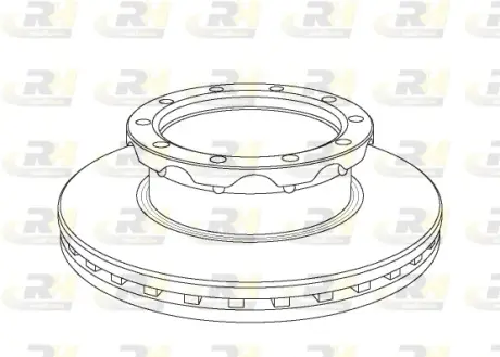 Тормозной диск ROADHOUSE NSX106220