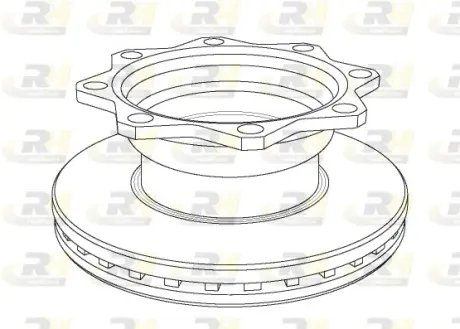 Тормозной диск ROADHOUSE NSX108020
