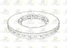 Тормозной диск ROADHOUSE NSX114320 (фото 1)