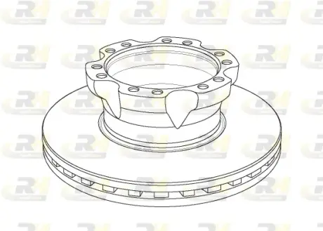 Тормозной диск ROADHOUSE NSX115420