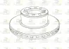 Тормозной диск ROADHOUSE NSX115720 (фото 1)