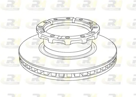 Тормозной диск ROADHOUSE NSX115920