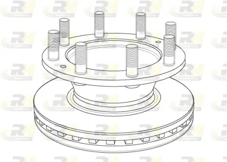 Тормозной диск ROADHOUSE NSX116220