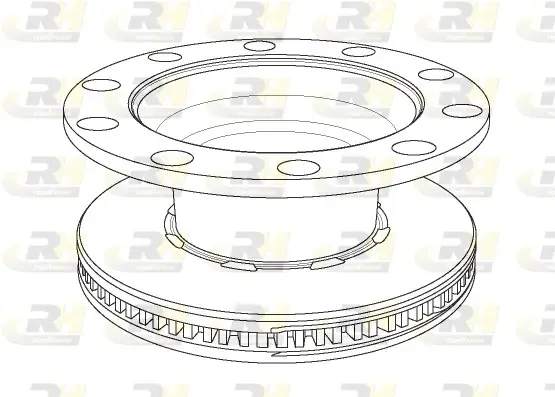 Тормозной диск ROADHOUSE NSX117920 (фото 1)