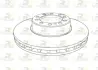 Тормозной диск ROADHOUSE NSX119320 (фото 1)