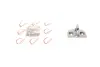 Петля замка дверей Renault Clio/Captur 12-19 ROTWEISS 825706855R (фото 1)