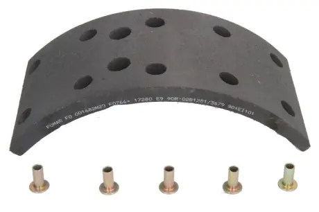 Колодки тормозные ROULUNDS BRAKING 001682N20A4