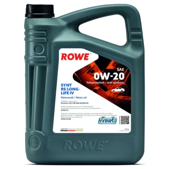 Олива 0W20 HIGHTEC SYNTH RS LONGLIFE IV (4L) (Porsche C20/VW 508 00/509 00) (ACEA A1/B1/C5) ROWE 20036004099