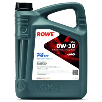 Олива 0W30 HIGHTEC MULTI SYNT DPF (4L) (MB 229.52/VW 504 00/507 00/503 00/506 00/BMW LL-04) (ACEA C3) ROWE 20112004099