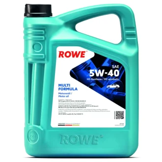 Олива 5W40 HIGHTEC MULTI FORMULA (4L) (MB 229.31/229.51/226.5/VW 505 00/505 01/BMW LL-04) ROWE 20138004099